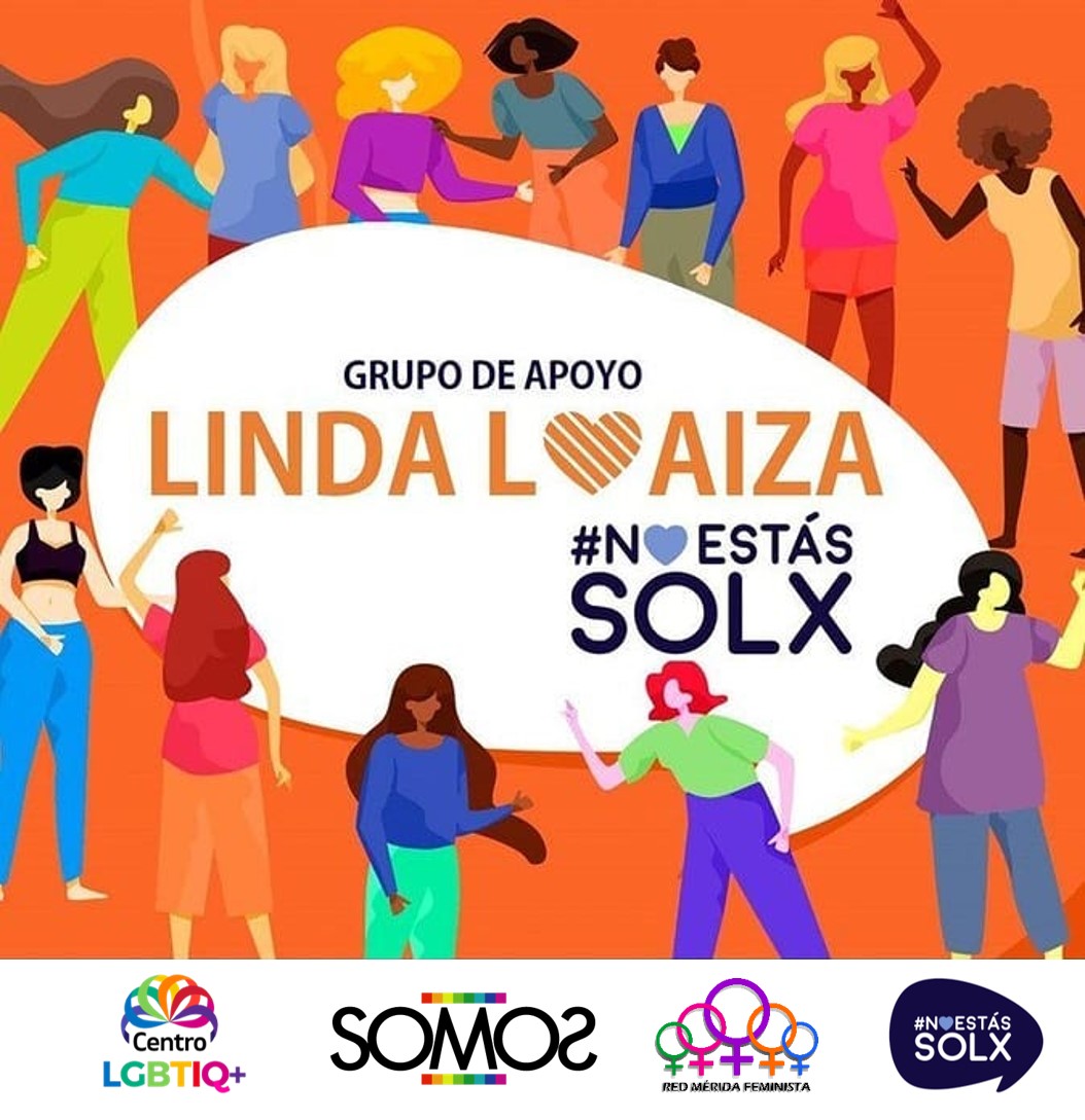 Este sábado #30noviembre lideramos nueva sesión del grupo de apoyo Linda Loaiza.
Un espacio seguro que cuenta con acompañamiento psicológico, libre de discriminación. Nos vemos en el centro LGBTIQ+ (Av. 5 entre calles 21 y 22) a las 9:00 AM.

Invita a las mujeres de tu entorno.💜
