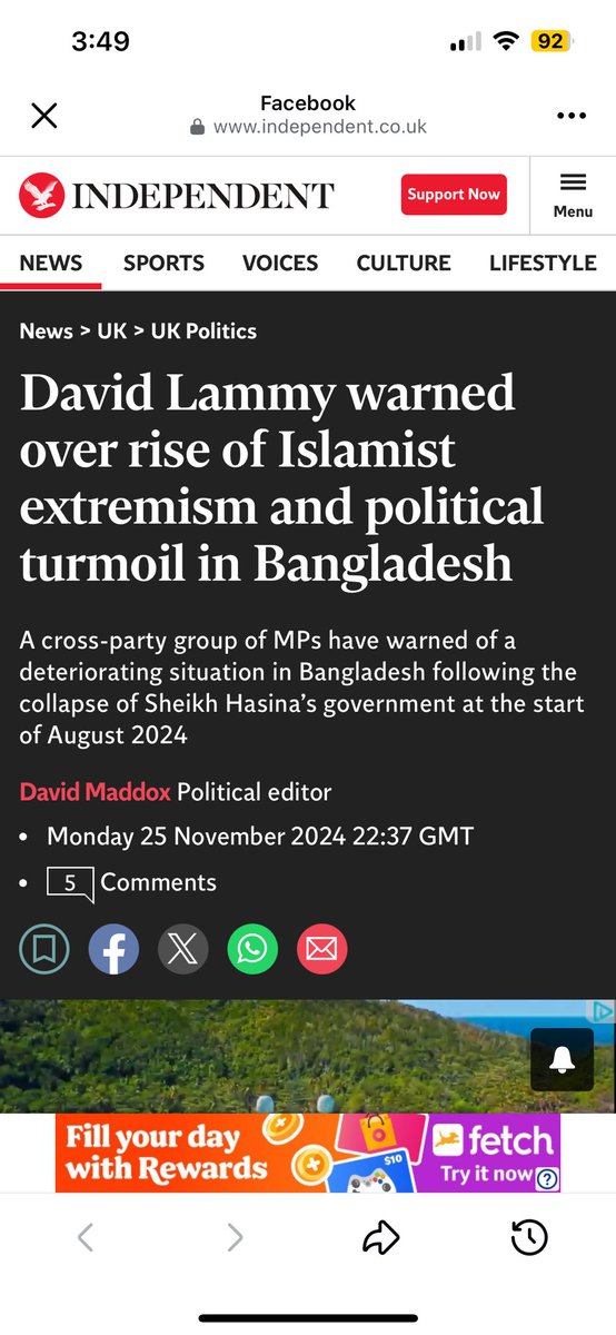 SamirAshraf71's tweet photo. #stopspreadinglies 
#biasedjournalism
#bangladeshunited

We don’t have any indication of rising Islamic extremism in Bangladesh. https://t.co/RarIe4G8qH