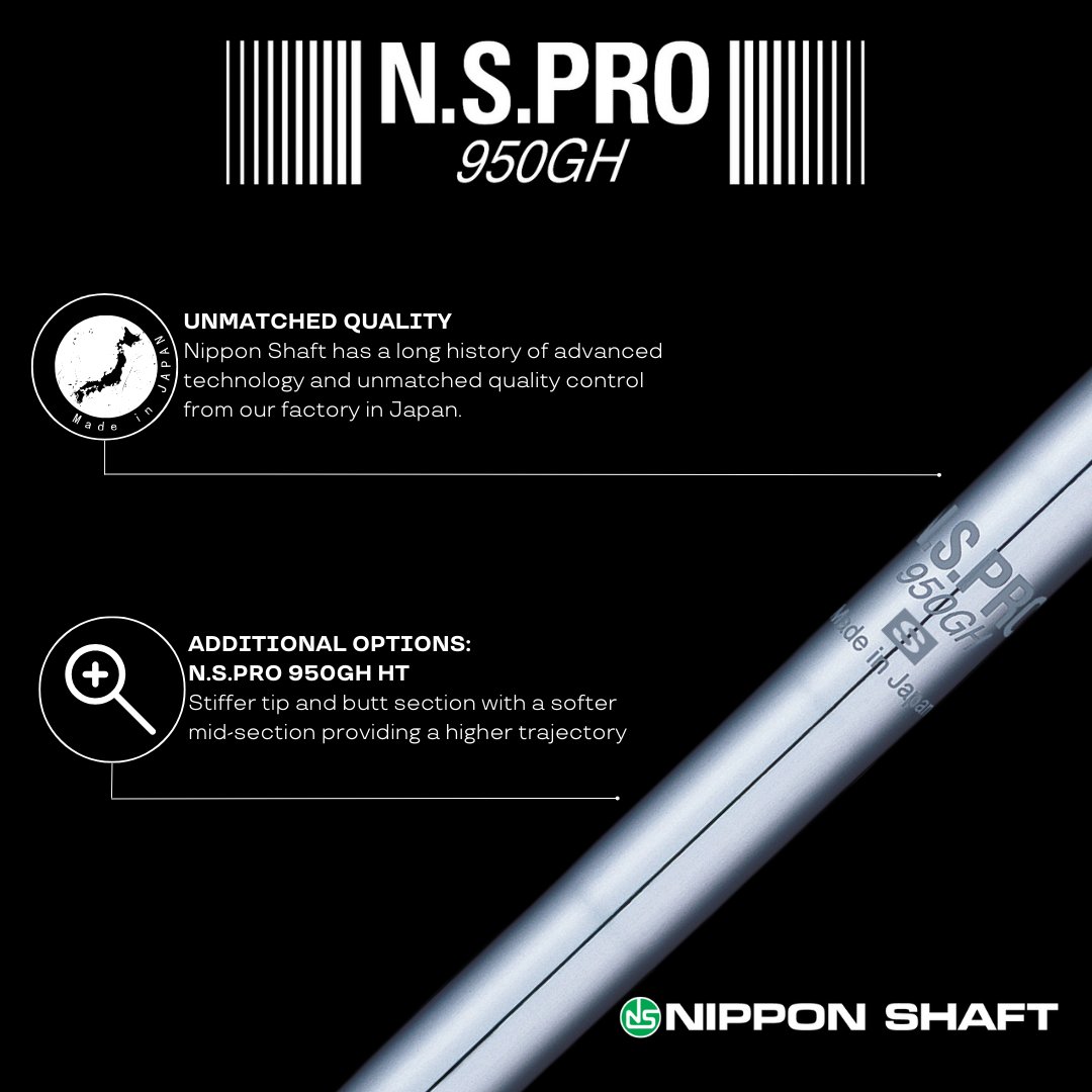 NipponShaft's tweet photo. ⛳️The innovative & timeless https://t.co/ssytfqk78p 950GH shaft is a favorite among player of all levels! This lightweight, tour-proven model promotes a mid-trajectory and delivers a perfect blend of power, control, and stability!⛳️
#nipponshaft #golf #nspro #madeinjapan🇯🇵 https://t.co/rx0UKuIu8s
