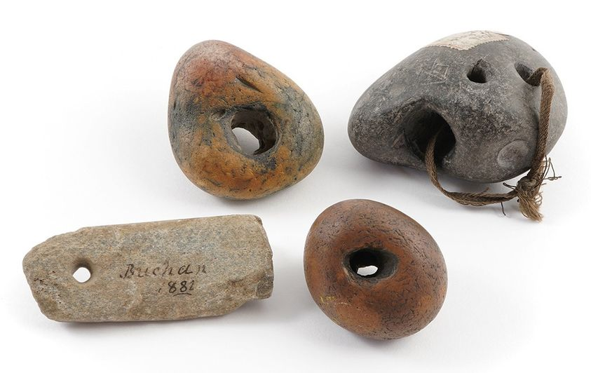 SubRosaMagick's tweet photo. “Are people born wicked? Or do they have wickedness thrust upon them?” These Scottish witch stones might help you find out! Folklore says peering through the hole lets you see through illusions, revealing the true form of any witch trying to disguise themselves.
Student curated Witchcraft in Scotland Exhibition link in comment: 
via University of Aberdeen Collections
#WyrdWednesday #WitchyWednesday