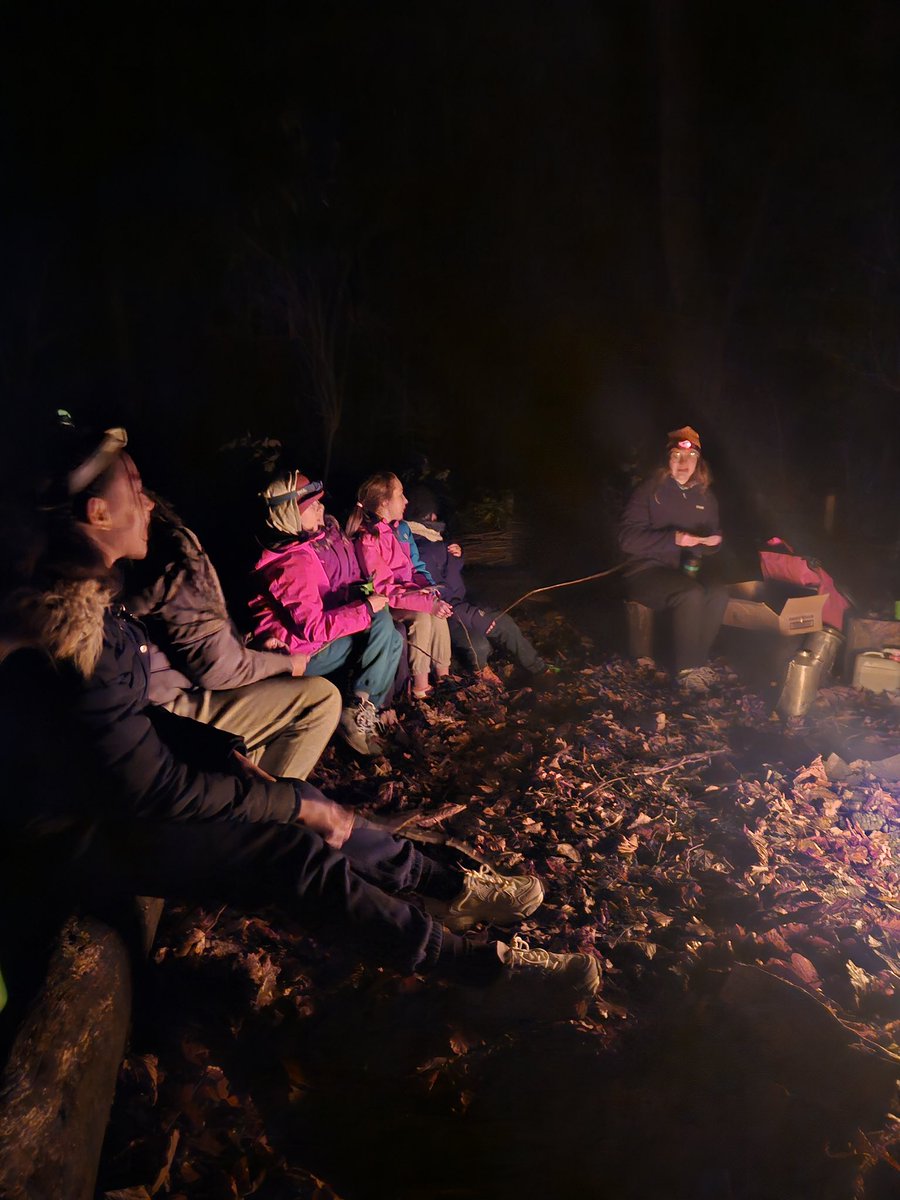 Darke tried the team wall challenge, went Ghyll Scrambling this afternoon and got cosy around a fire this evening! 🔥