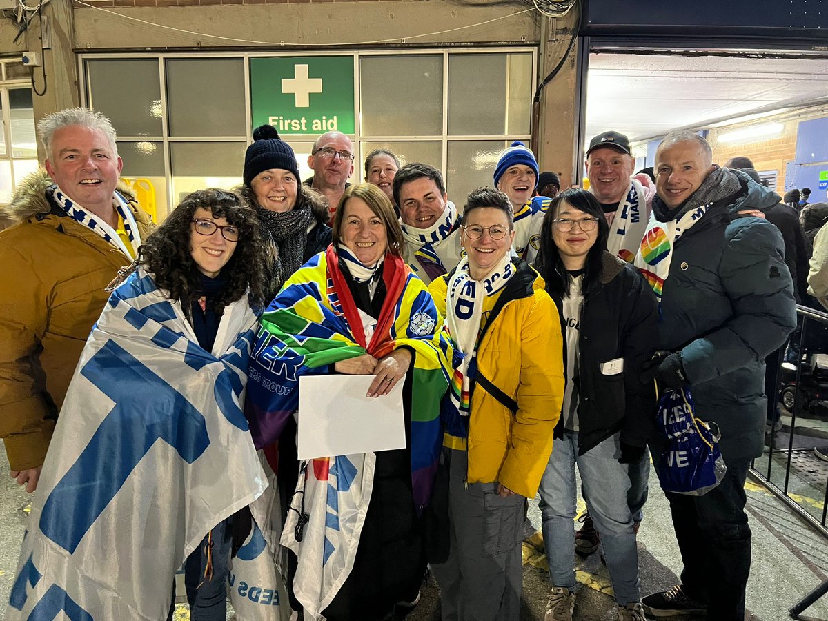 MarchingoutLUFC's tweet photo. 💙💛🌈 https://t.co/MtFEgRD45n