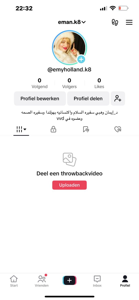 EmanWahby6's tweet photo. ابي الفزعه بجد يا كويت 
ريتويت 
دعم 
ليس مالي ولكن ماعندي الان متابعين 😔انا ما كنت لترزق مثل البعض من التيك توك اصلا لكن كان محتواها هادف وعندما قلت كلمه حق حذف كان فيه ٤٠٠٠٠ والان صفر 😔
هذا حساب الوحيد
 emyholland.k8
ضيفوني 

وشكرا 
منو حيقول تم ويفرحني !؟ https://t.co/WloRfIv3kN