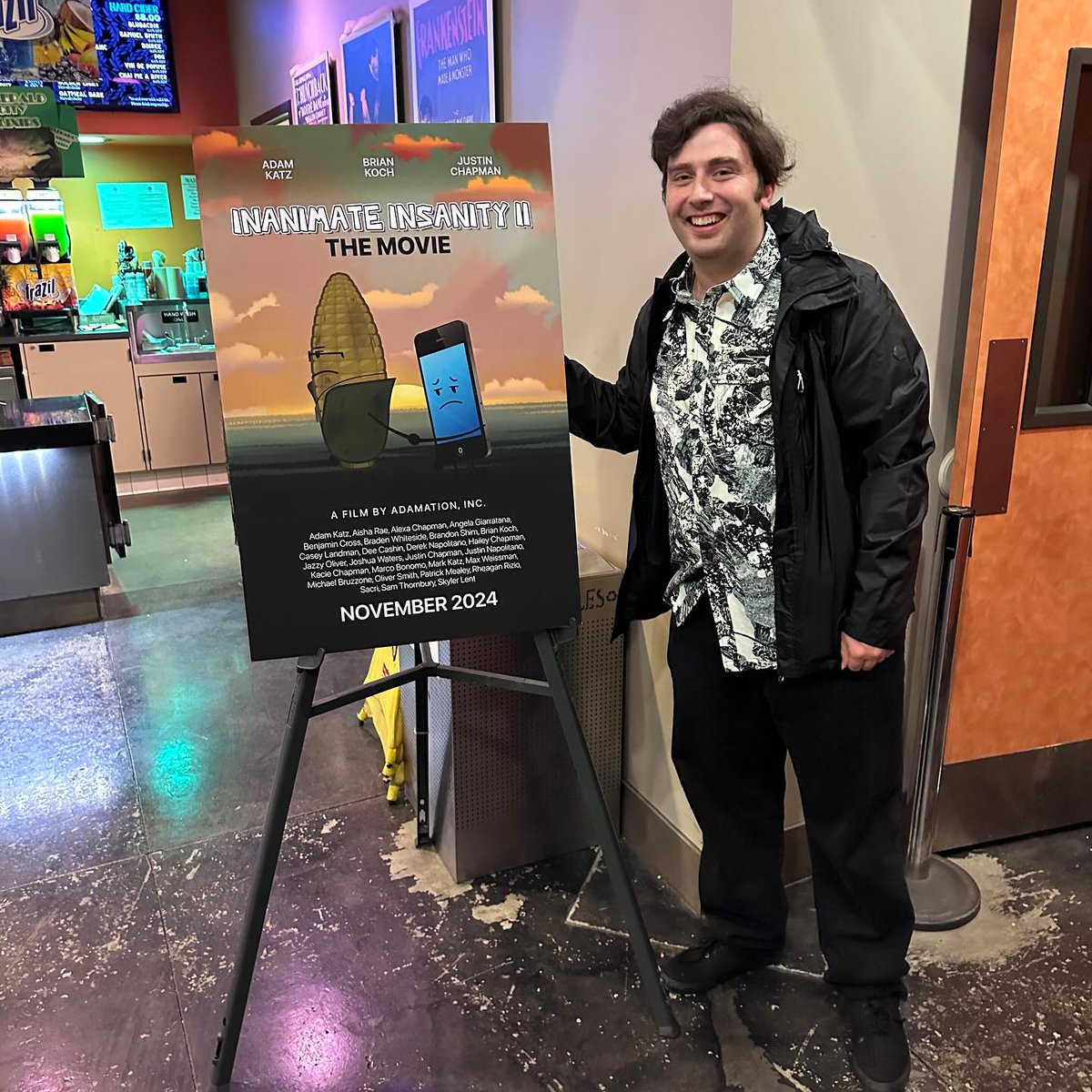 Thisisntflying's tweet photo. We made a movie. 

And we couldn't have done it without you.

I will never believe that this actually happened. Never wait around for a dream to come true.

Inanimate Insanity II: The Movie releases its final act this Friday! https://t.co/EUDJ0AJ0mj