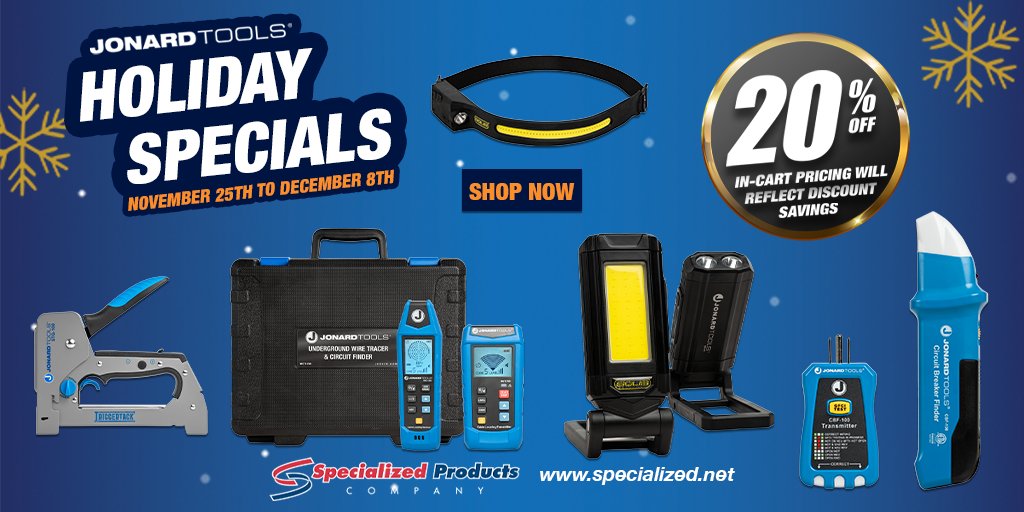 spctools's tweet photo. https://t.co/Ei8BOGkmcj 

#holidayshopping #JonardTools #HolidayDeals https://t.co/Rb8W0v3njQ