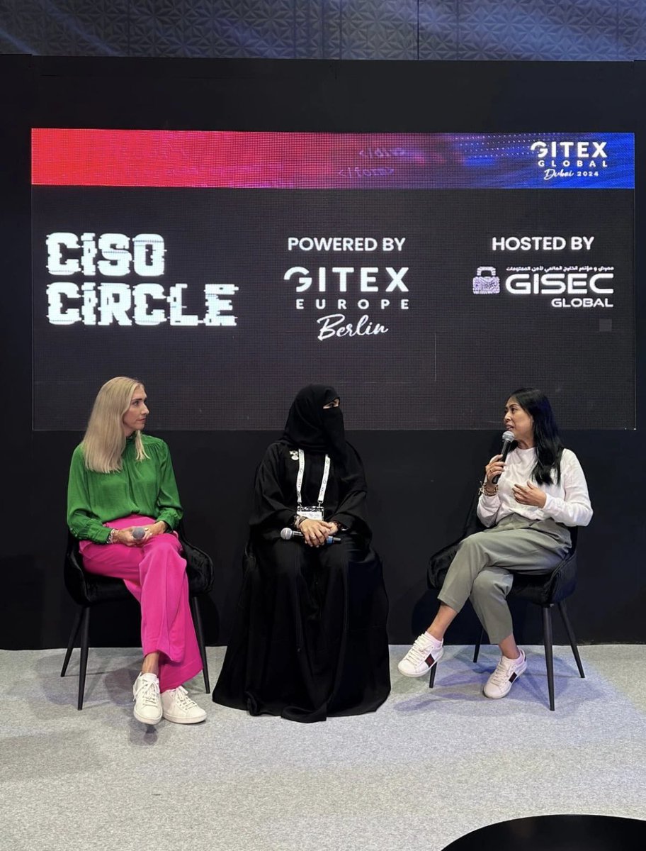 WiCSME's tweet image. Our biggest #Event to date with @GITEX_GLOBAL, the world’s largest tech &amp;amp; startup show, having #WiCSME as a Community Supporting Partner, has been an inspiring journey amplifying voices and celebrating resilience across the Cybersecurity Community.