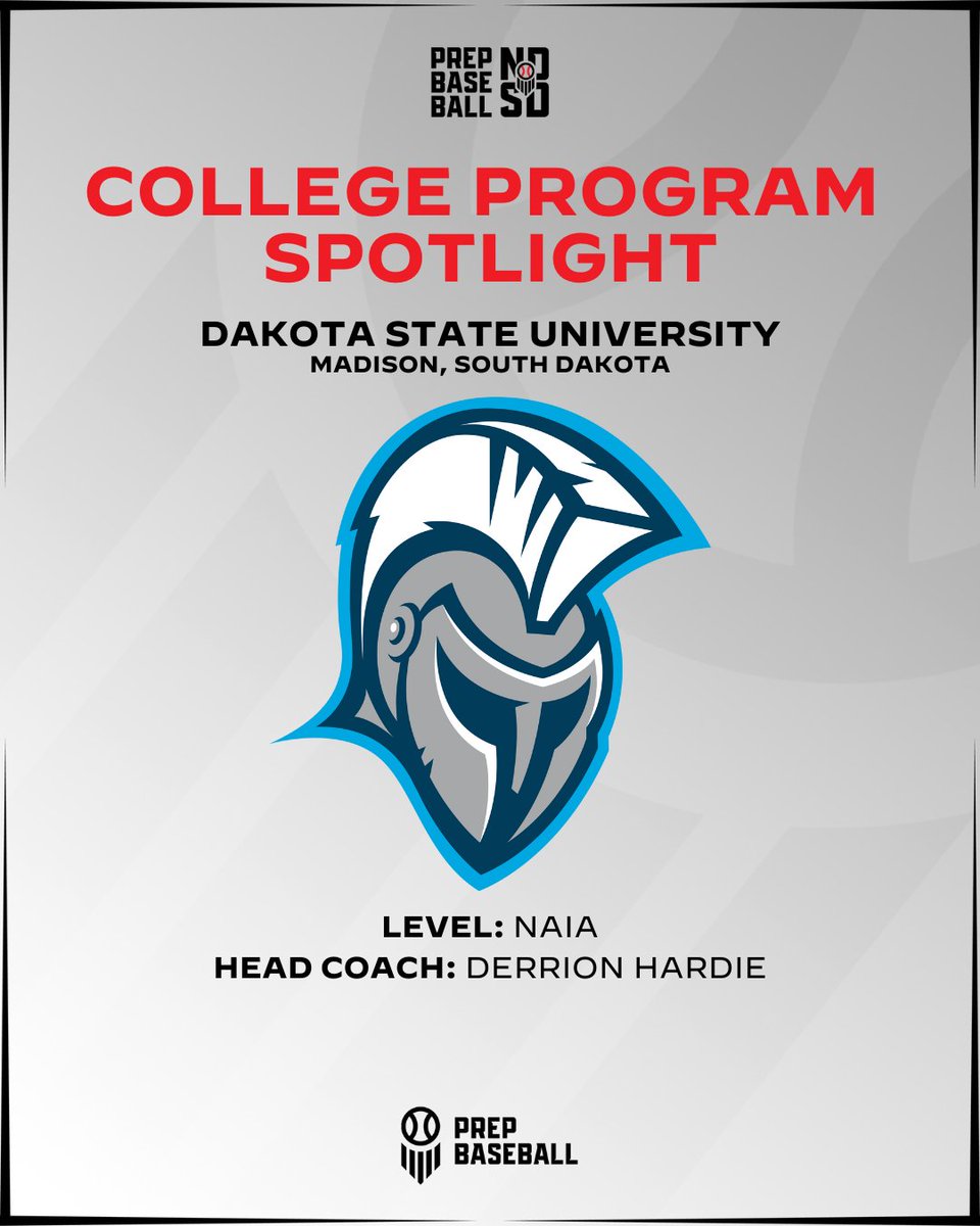 Prep Baseball Dakotas (@pbdakotas) on Twitter photo 𝐂𝐨𝐥𝐥𝐞𝐠𝐞 𝐒𝐩𝐨𝐭𝐥𝐢𝐠𝐡𝐭: <a href="/DSU_Baseball_/">Dakota State Baseball</a>
"𝙊𝙪𝙧 𝙈𝙤𝙩𝙩𝙤: 𝙁𝙞𝙣𝙞𝙨𝙝 𝙀𝙢𝙥𝙩𝙮. 𝘼𝙡𝙡 𝙔𝙤𝙪 𝙂𝙤𝙩. 𝙀𝙫𝙚𝙧𝙮 𝘿𝙖𝙮." - <a href="/CoachHardie/">Derrion Hardie</a>
📝: loom.ly/5mkatJo 𝐂𝐨𝐥𝐥𝐞𝐠𝐞 𝐒𝐩𝐨𝐭𝐥𝐢𝐠𝐡𝐭: <a href="/DSU_Baseball_/">Dakota State Baseball</a>
"𝙊𝙪𝙧 𝙈𝙤𝙩𝙩𝙤: 𝙁𝙞𝙣𝙞𝙨𝙝 𝙀𝙢𝙥𝙩𝙮. 𝘼𝙡𝙡 𝙔𝙤𝙪 𝙂𝙤𝙩. 𝙀𝙫𝙚𝙧𝙮 𝘿𝙖𝙮." - <a href="/CoachHardie/">Derrion Hardie</a>
📝: loom.ly/5mkatJo