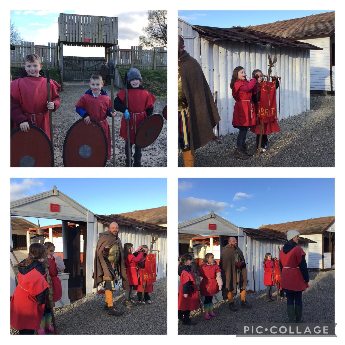 IPMATTowngate's tweet photo. #Year3TPA visited @murtonpark for a Roman Experience. We set off to battle in the tortoise formation and worshipped the goddess Coventinae. We were paid a silver denarius which is about £30 in today’s money! #HistoryTPA #bringlearningtolife https://t.co/neCymjA5Js