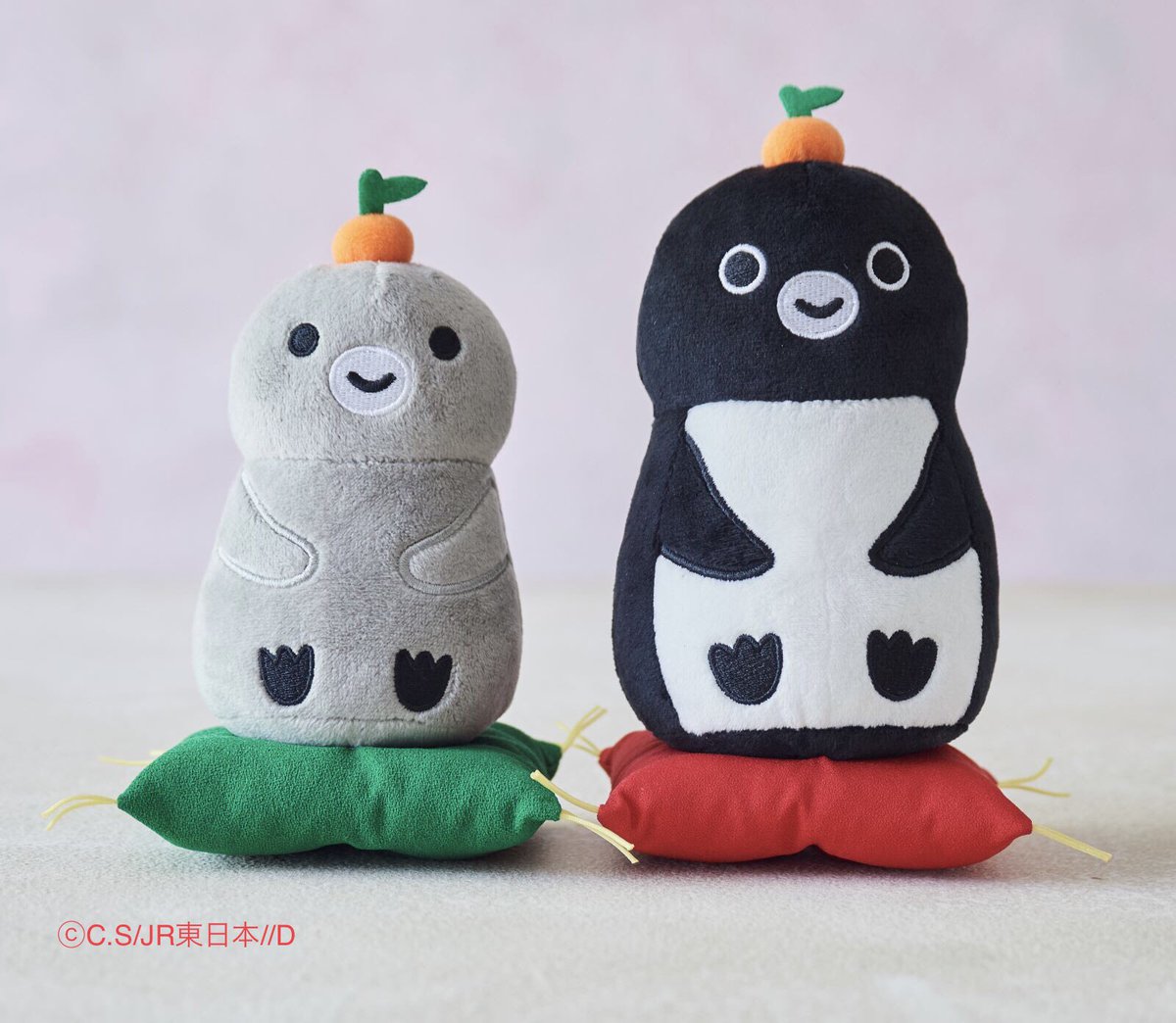 好評発売中の【獅子舞あそび年賀ぐるみ】。JRE MALL「オレンジページ