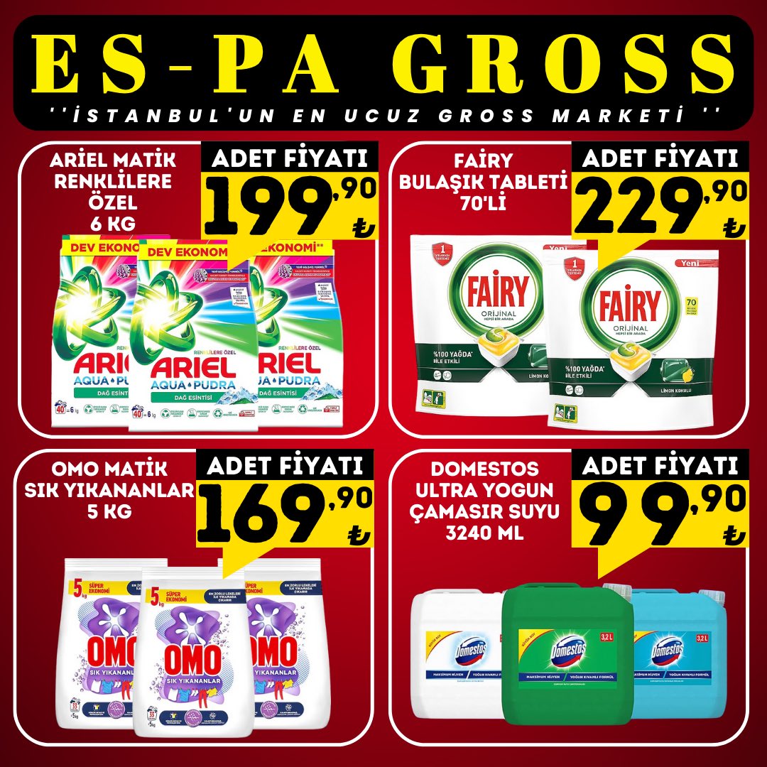 espagross's tweet photo. İSTANBUL’UN EN UCUZ GROSS MARKETİ 

28 KASIM-1ARALIK TARİHLERİ ARASINDA ŞUBELERİMİZDE GEÇERLİDİR . 

BEYLİKDÜZÜ :Yakuplu mahallesi 95. Sk. No:3, 34524 Beylikdüzü/İstanbul 

ESENYURT : Balikyolu mahallesi haci Bektaşi veli caddesi no :133/A Esenyurt/İstanbul
#indirim #kampanya https://t.co/ae67TUoLMD