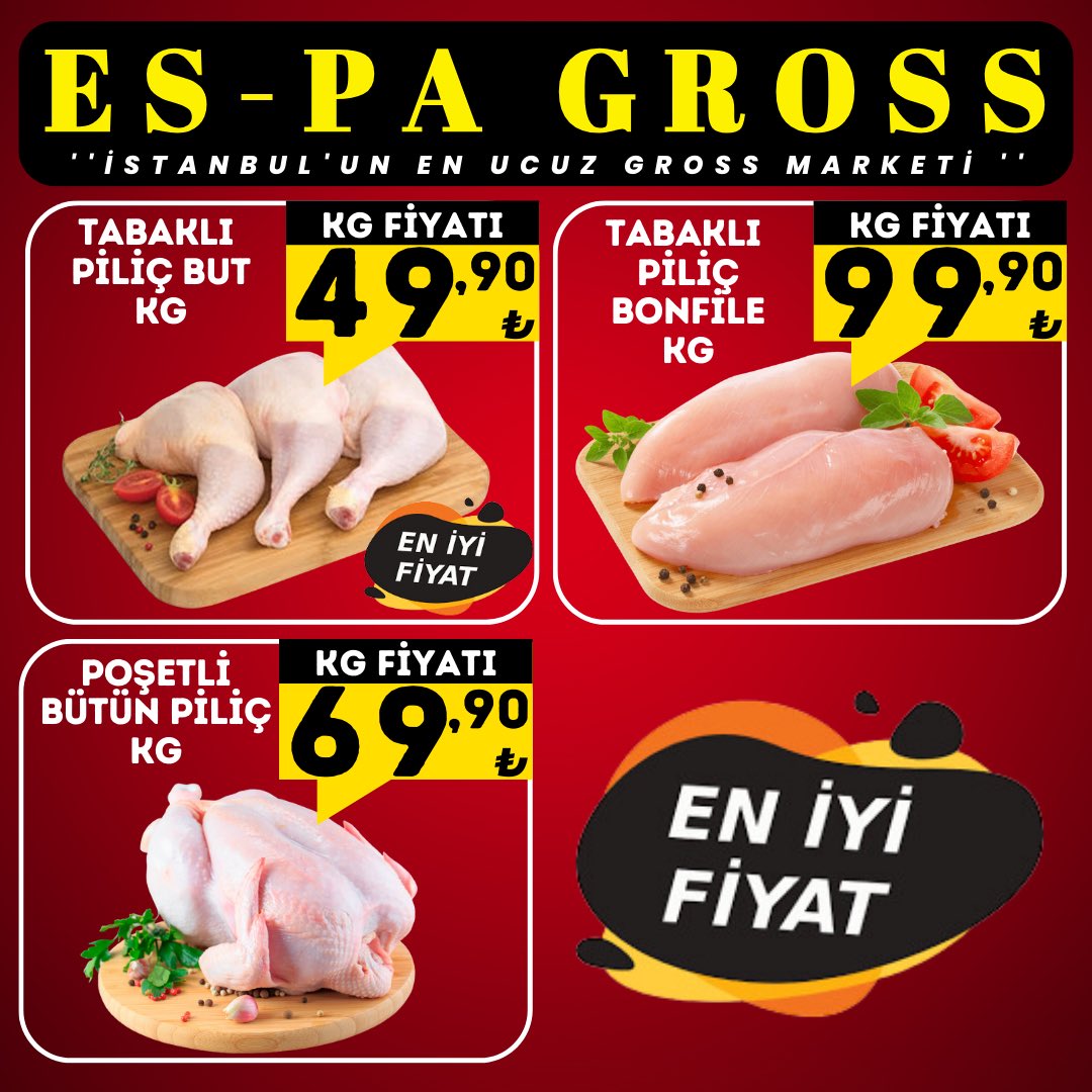 espagross's tweet photo. İSTANBUL’UN EN UCUZ GROSS MARKETİ 

28 KASIM-1ARALIK TARİHLERİ ARASINDA ŞUBELERİMİZDE GEÇERLİDİR . 

BEYLİKDÜZÜ :Yakuplu mahallesi 95. Sk. No:3, 34524 Beylikdüzü/İstanbul 

ESENYURT : Balikyolu mahallesi haci Bektaşi veli caddesi no :133/A Esenyurt/İstanbul
#indirim #kampanya https://t.co/ae67TUoLMD