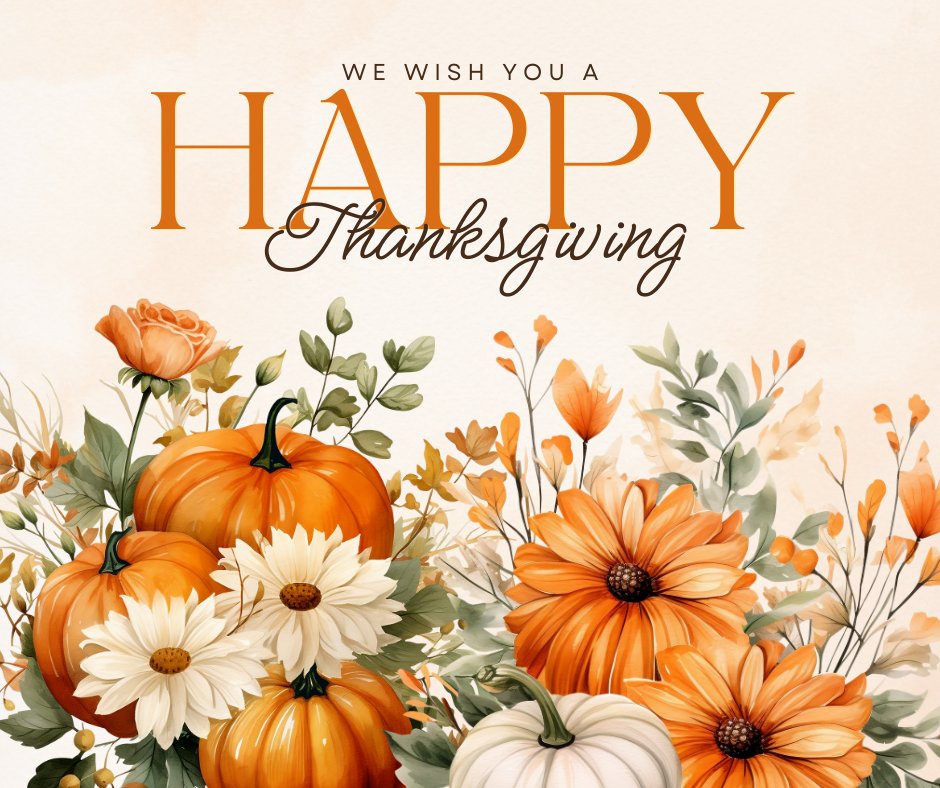 RivertrustFCU's tweet photo. Today, we're counting our blessings, and YOU are at the top of our list! Thank you for trusting us to be part of your financial journey.
Wishing you a day filled with family, laughter, and way too much pie! #ThankfulForYou # HappyThanksgiving #TrustInEveryTransaction https://t.co/eoz7GbZjhe
