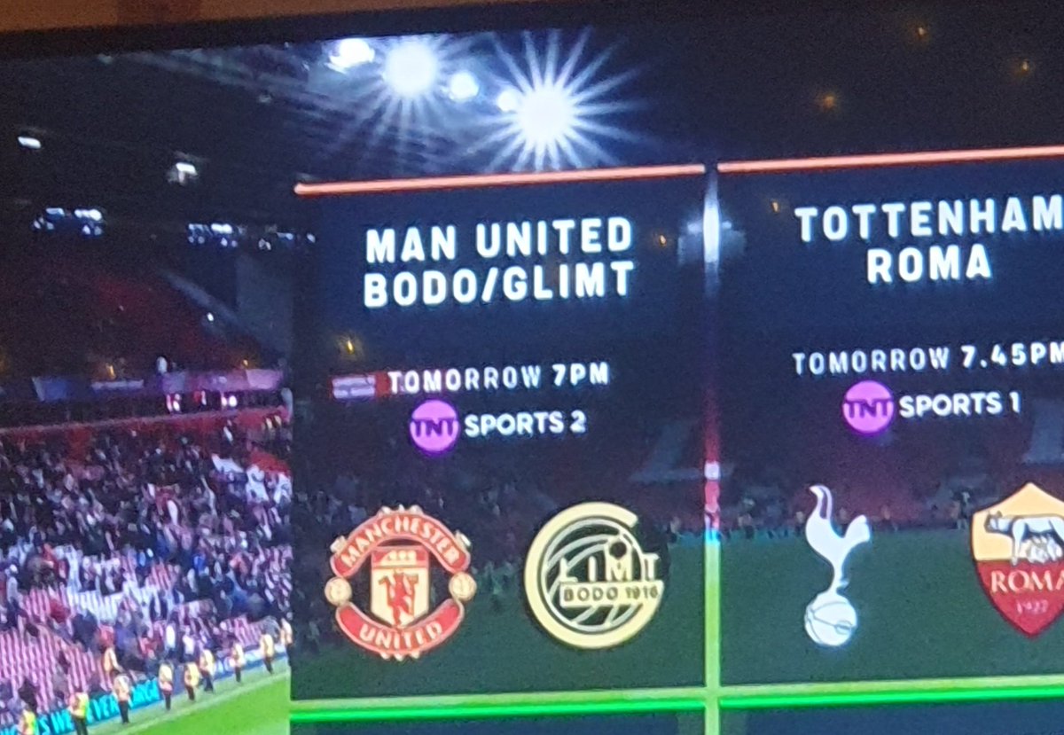 nikpostinger's tweet photo. What a night for Liverpool. 

Meanwhile United are playing two Lord Of The Rings characters tomorrow 😂 https://t.co/mbww39T2D1