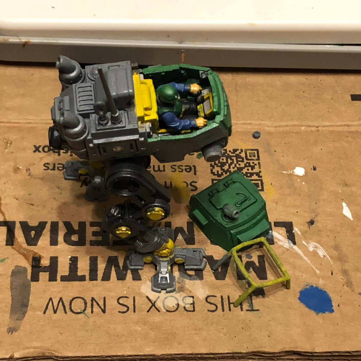 Selby_Stories's tweet photo. Somedays, I'm a mature responsible adult. Others, I'm outright bribing my inner child to get work done.

#writerlife #miniaturepainting #WorkLifeBalance 

https://t.co/wyUxB9qYPl https://t.co/fMtQo9QnN8