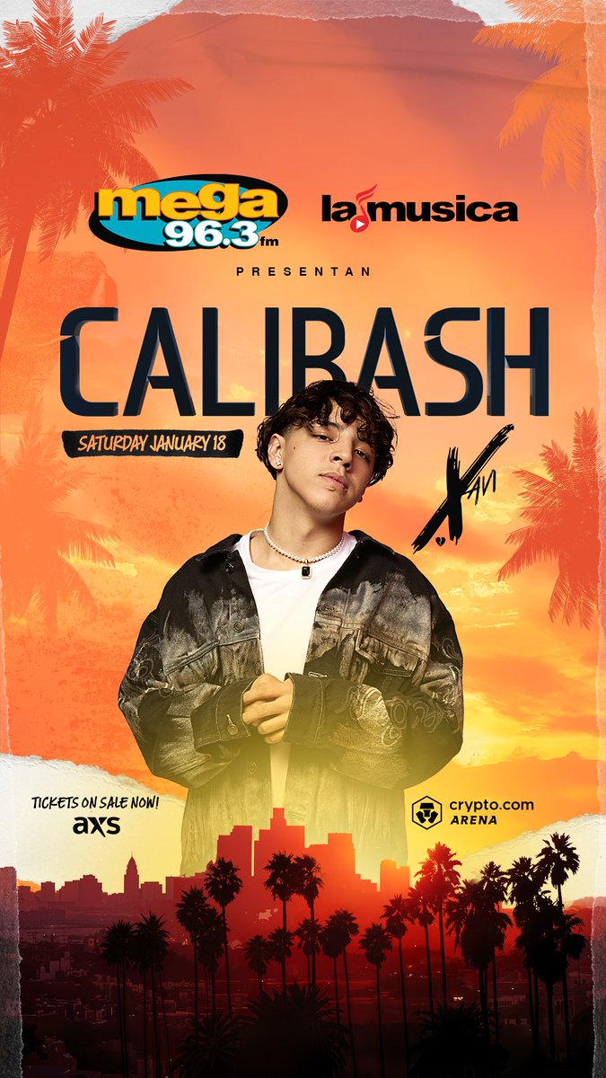 mega963fm's tweet photo. #CALIBASH2025 https://t.co/IzQY7SpX6l
1/18/25 @cryptocomarena 

#LosAngeles #CALIBASH #Mega963FM https://t.co/ZaeKoJ2b2F