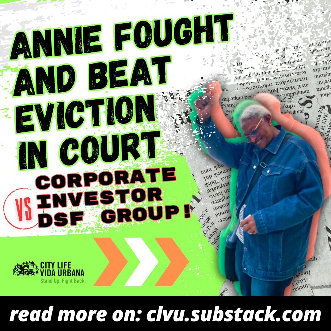 CityLife_Clvu's tweet photo. This week, #CLVU is thankful for Annie's leadership in the Fairlawn Tenant's Association in Mattapan✨.Read more about Annie’s leadership and how she recently beat her eviction in court against corporate investor landlord DSF Group on The CLVU Bulletin: https://t.co/iNnENE8xHw 👀 https://t.co/Om5Q50qqFu