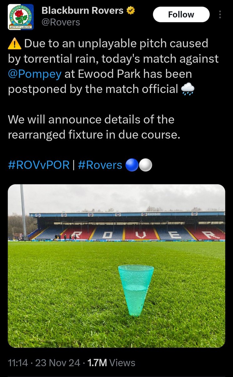 SFCMikeKavs's tweet photo. The championship does NOT like Pompey 😭😭 https://t.co/Z11y433SM1