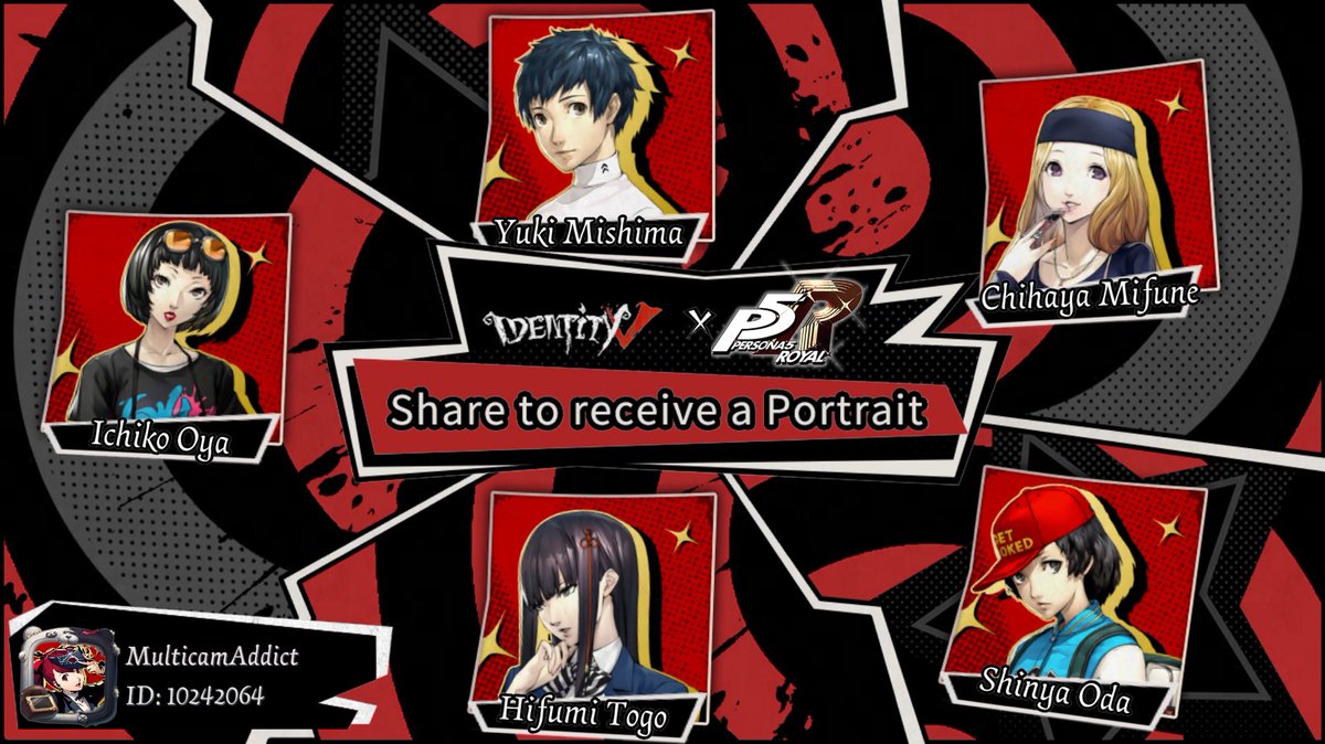 MulticamA's tweet image. I'm playing Identity V. Fancy a game?