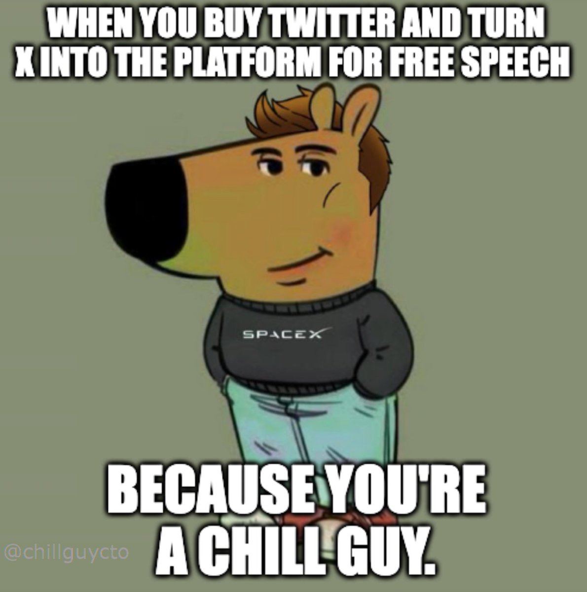 just a chill guy | fan page (@chillguycto) on Twitter photo 