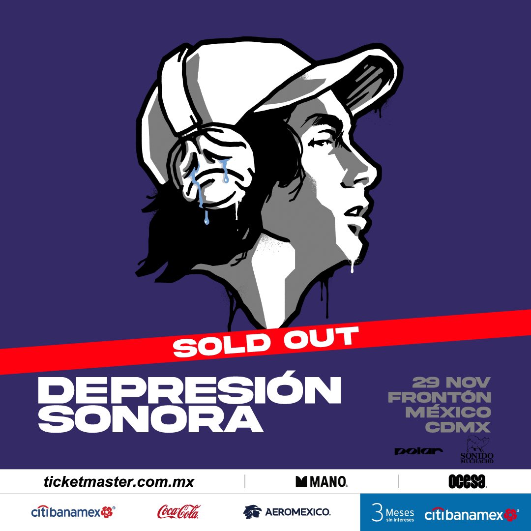 cactusynopal's tweet photo. Se agotaron 😮‍💨
Nos vemos el 29 de noviembre para disfrutar de @markusiano en el Frontón México 💥

#depresionsonora #frontonmexico #musicamexico #musica2024 #cactusynopal https://t.co/kZoB3J5599