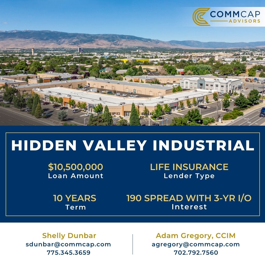 CommCapAdvisors's tweet photo. RECENTLY FINANCED - HIDDEN VALLEY INDUSTRIAL

#commerciallending #cre #mortgage https://t.co/tNf1lJxGAp