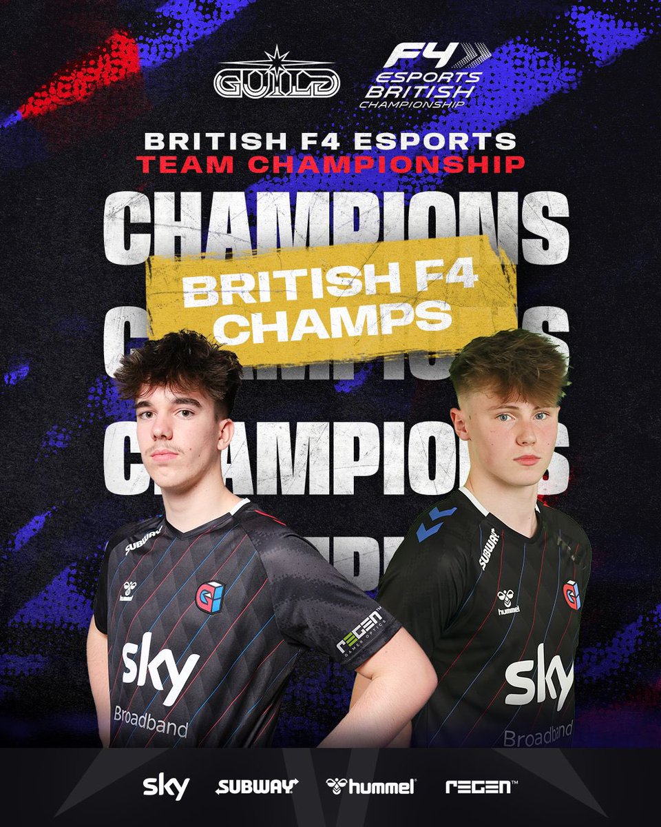 WE ARE BRITISH F4 ESPORTS CHAMPIONS 🏆🏆🏆