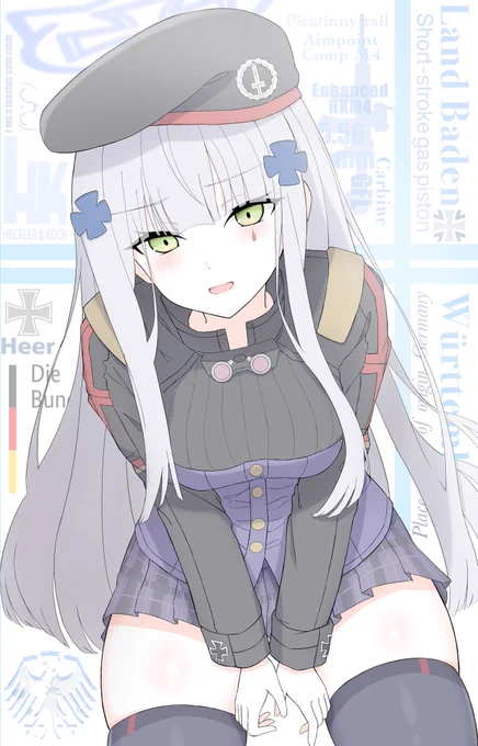 #いいニーハイの日HK416 