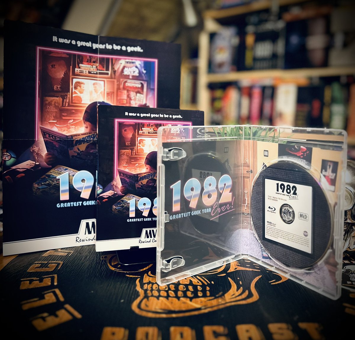 ElecticEnterta1's tweet image. 1982 Greatest Year Ever! is out now from @mvdentertainmentgroup 
This was a blast back to the 80’s and really shocking at how many great films were released in 1982. You have to check it out!
#1982 #bluray #mvdrewindcollection #physicalmedia