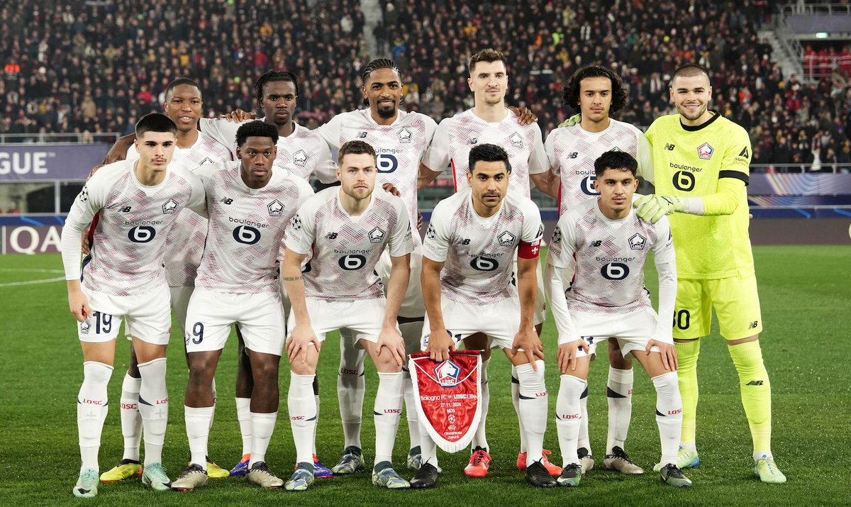 ActuFoot_'s tweet photo. Bologne. Rennes. Nice. Juventus. Lyon. Lens. Atletico Madrid. Monaco. Toulouse. Real Madrid. Le Havre. Strasbourg.

𝗟𝗘 𝗟𝗢𝗦𝗖 𝗔 𝗘𝗡𝗖𝗛𝗔𝗜̂𝗡𝗘́ 𝗖𝗘𝗦 𝟭𝟮 𝗠𝗔𝗧𝗖𝗛𝗘𝗦 𝗦𝗔𝗡𝗦 𝗗𝗘́𝗙𝗔𝗜𝗧𝗘. 🤯❤️🤍

Le travail de Genesio et de cet effectif. 👏👏👏👏 https://t.co/pBnR4xHLkW