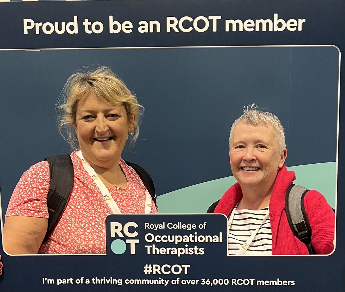 sarahHarris60's tweet photo. Great day at the #otshow2024 #otshow @theRCOT @michelehfinney https://t.co/1SL6WjlsCp
