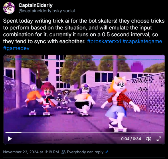 CaptainElderly's tweet photo. Made a cool post about Pro Skater XXL over at the other place https://t.co/q5y0YcoK6L