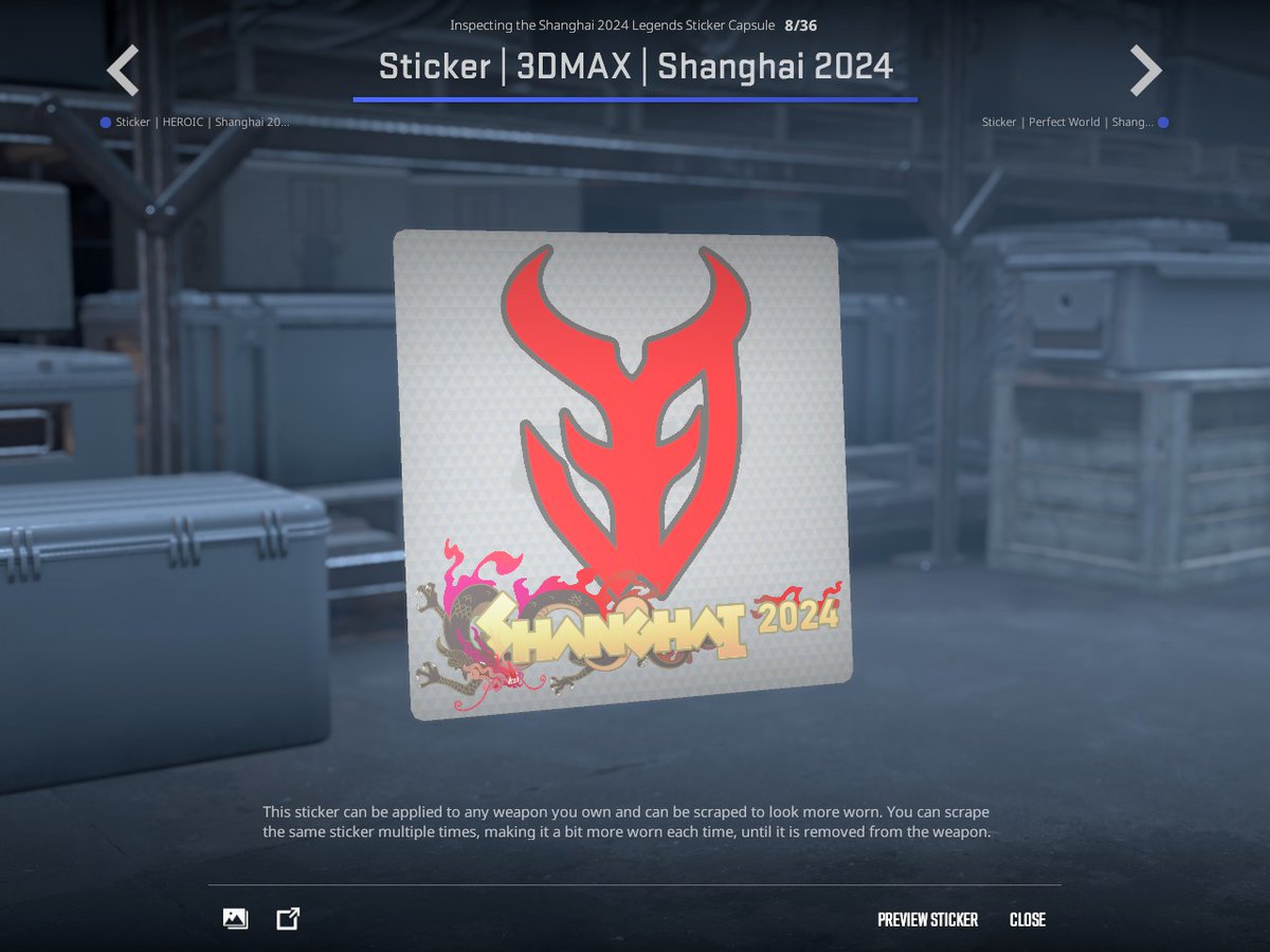 FragRcs's tweet image. STICKERS ARE BORDERLESS AGAIN