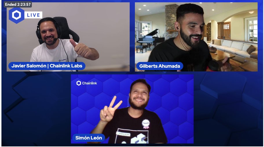 javosalomon's tweet image. #LearnWithChainlink