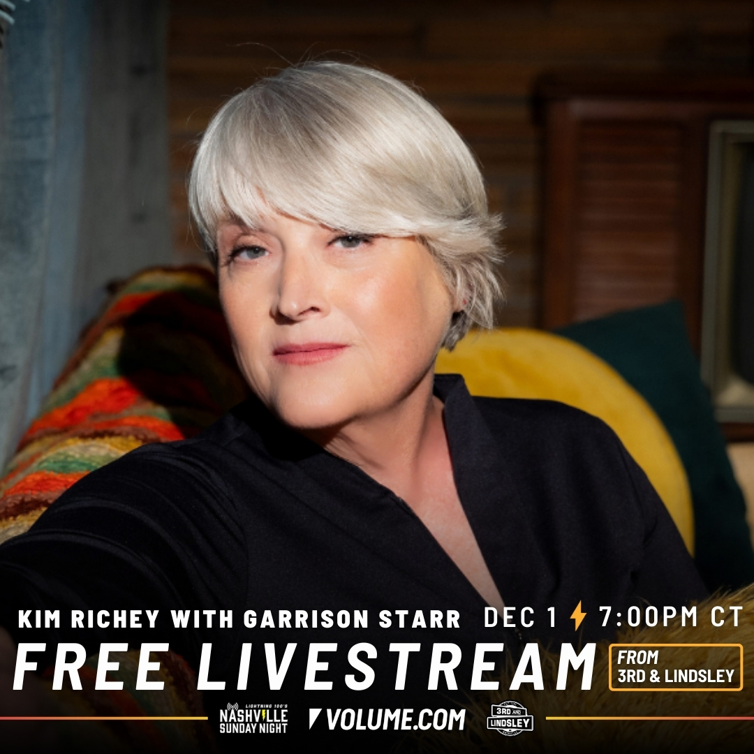 GetOnVolume's tweet photo. Don't miss tonight's @lightning100 #NashvilleSundayNight streaming live from @3rdandLindsley on @GetOnVolume! Tonight will feature performances by Grammy-nominated singer-songwriters @kimrichey and #garrisonstarr!
Get your free livestream ticket here: https://t.co/hxUYtVXF7A https://t.co/gUm6Gkz5rO