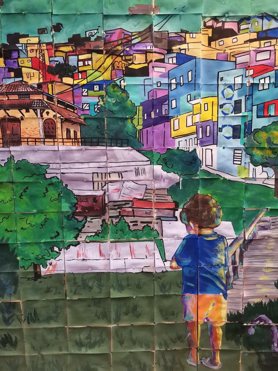 LINABETANCURMED's tweet photo. Gracias a Rodrigo Díaz, Valeria Barrios, Joel Hernández, Juan Galeano, Mónica Agudelo, Vanesa Rentería y Valentina por el mural "20 años llenando de color a Medellín", esta intervención representa un abrazo de energía para la Red de Prácticas Artísticas y Culturales de Medellín. https://t.co/NltEFFxAzZ