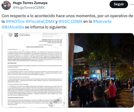 Esto demuestra una vez más que el concejal @hugotorrescdmx siempre estará del lado del gobierno de la CDMX y nunca en favor de los vecinos de #BenitoJuárez

Solo está para servir como vocero de la fiscalía sin representar la voz de los vecinos que exigen reparación de los daños