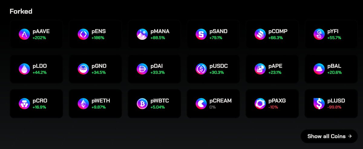 imshillgates's tweet image. It was just brought to my attention that many coins forked from ETH are pumping massively on @PulsechainCom 👀

Most people don&apos;t even know they own these tokens. You got them for free when @RichardHeartWin forked Ethereum 

These coins have such low market caps compared to their…