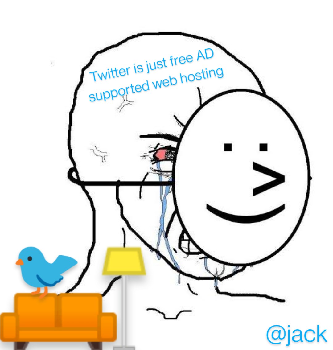 infosec_jcp's tweet image. Seeing the business model at still #Twitter change from Advertising that use to pay for everything to a not that very well subscribed less than 4% of the userbase subscription service has been a wild ride down a long long #PrivateEquity write down road.

#FreeTwitter 🐦 #iony -r