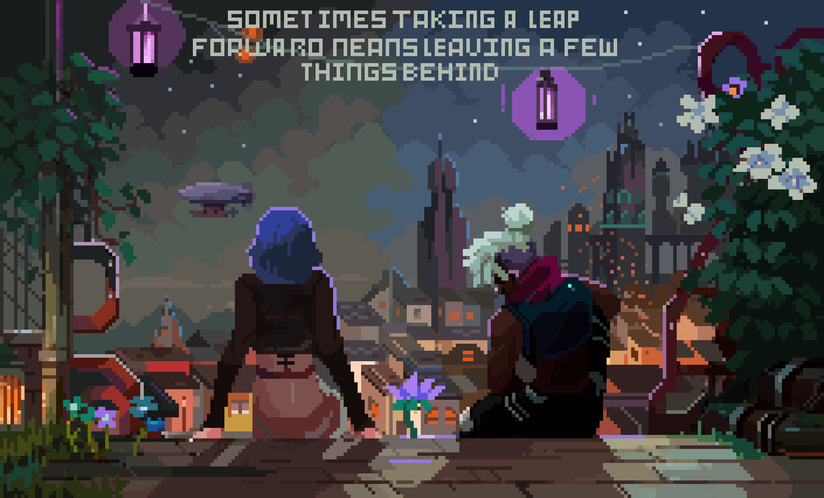 juna_ros's tweet photo. one of the best animated series i've ever seen, So I've to do more about Jinx X Ekko, hope you like it as much as I like the series #pixelart https://t.co/QL9CElBjcO