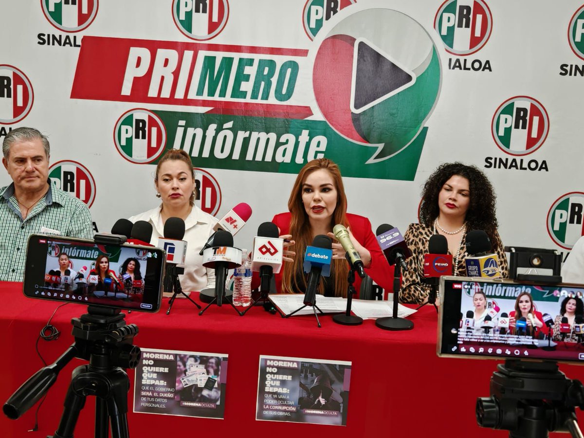 ComunicacinPRI2's tweet photo. #Comunicado: SE CUMPLEN 80 DÍAS DE LA OLA DE VIOLENCIA QUE VIVIMOS EN SINALOA: PAOLA GÁRATE. https://t.co/FJA5p8rOBB https://t.co/qH3oSWVntv