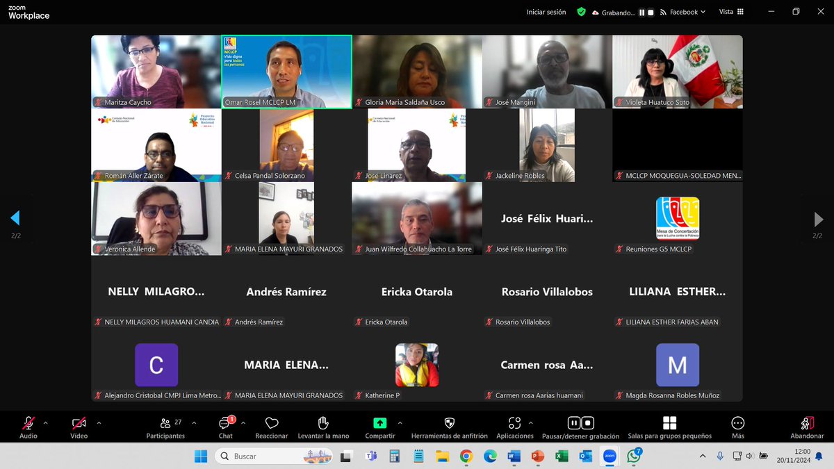 Mesa de Concertación - Lima Metropolitana tweet media