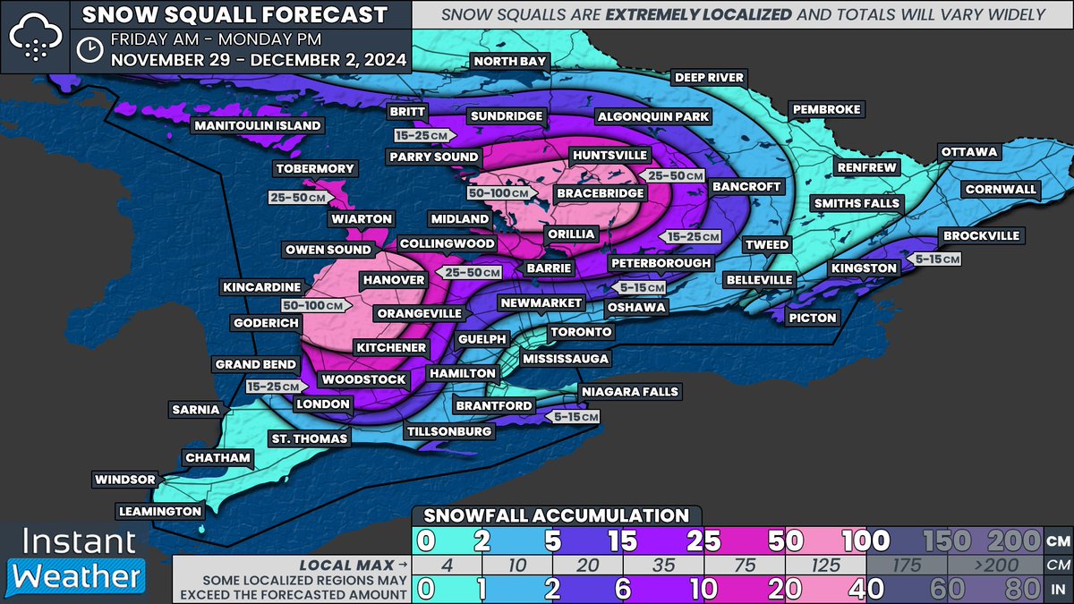 Instant Weather Ontario ❄️ tweet media