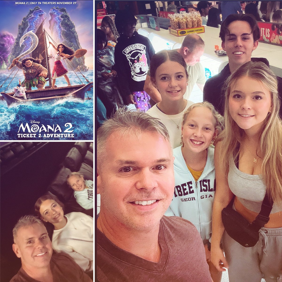 Movie night ❤️❤️ #Moana2