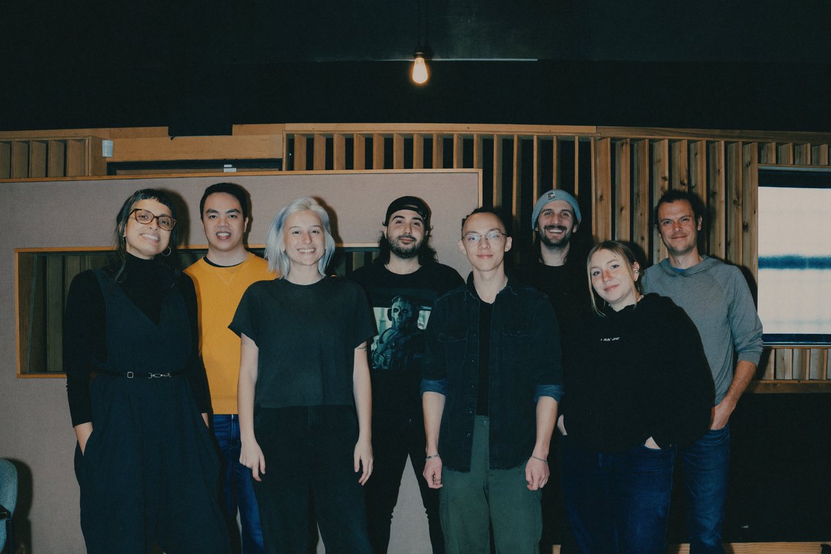 SOCANFoundation's tweet photo. What an incredible 3 days at this year’s Screen Music Lab!

Eight super-talented Canadian composers teamed up to reimagine video game soundtracks, with guidance from Simon Landry and the team at @UbisoftMTL ! https://t.co/LUkPm06hCo
