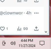islebemariec's tweet photo. @knotty_llama @BryantVentura01 I wanna see it how you saw it? I just need more clarity. I saw the post at 4:44 https://t.co/xAF2JdNibV