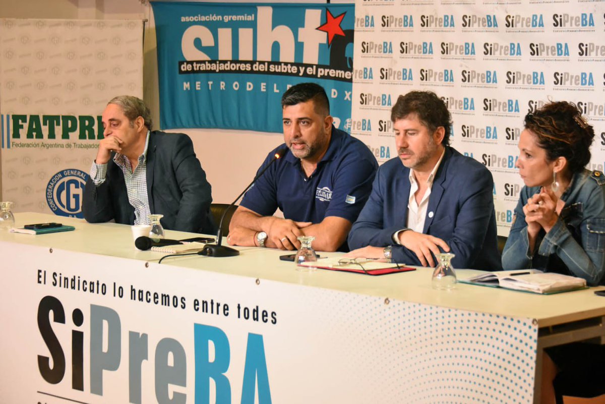 soeiacapital's tweet photo. Jornada de debate y formación para la defensa de nuestros derechos 

En unidad con las compañeras y los compañeros de los sindicatos @prensadelsubte y @sipreba

https://t.co/suRHp80k3T https://t.co/Y4q2aFMRJ4