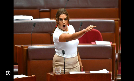 Psalmy1010's tweet photo. Lidia Thorpe responds to extraordinary suspension from Senate
See Here For More Info: https://t.co/jdTUtD7Q76 https://t.co/npgc1OcmCe