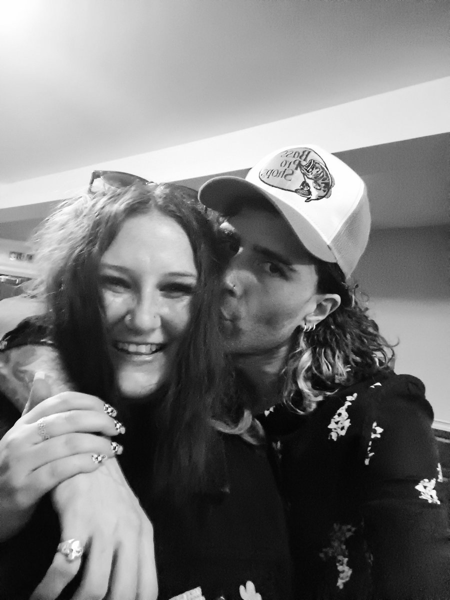 TheyCallMeGemma's tweet photo. Now tour depression has really set in 😩 But there's no one I'm more proud of then this guy right here. Getting to watch you do your thing &amp; get the reaction you deserve makes me the proudest girl ever. Here's to the future. Onwards &amp; upwards!🙌🏼 Love yous 🖤 @DannyWrightUK https://t.co/EiEoiVXHbt