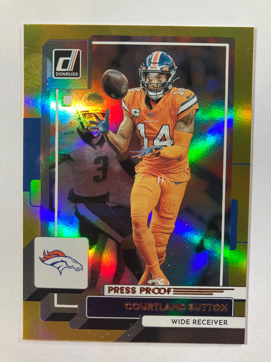 1218Sports's tweet photo. 🎁Appreciation Day Giveaway🎁

Winner Announced Thursday

🔥Courtland Sutton/Patrick Surtain II Gold Press Proof #Broncos 

To enter
1. Follow
2. Retweet
3. Like https://t.co/xrJHNtMmkG