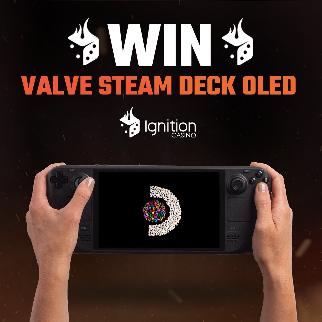 🎮  GIVING AWAY A VALVE STEAM DECK OLED 🎮 

To enter this giveaway, all you have to do is... 

1. Follow us
2. Tag a friend
3. RT + like this post

(Must be 21+ and based in the USA. States excluded: NY, NJ, NV, MD &amp; DE)

#giveaway #giveaways #contest #gaming #steam